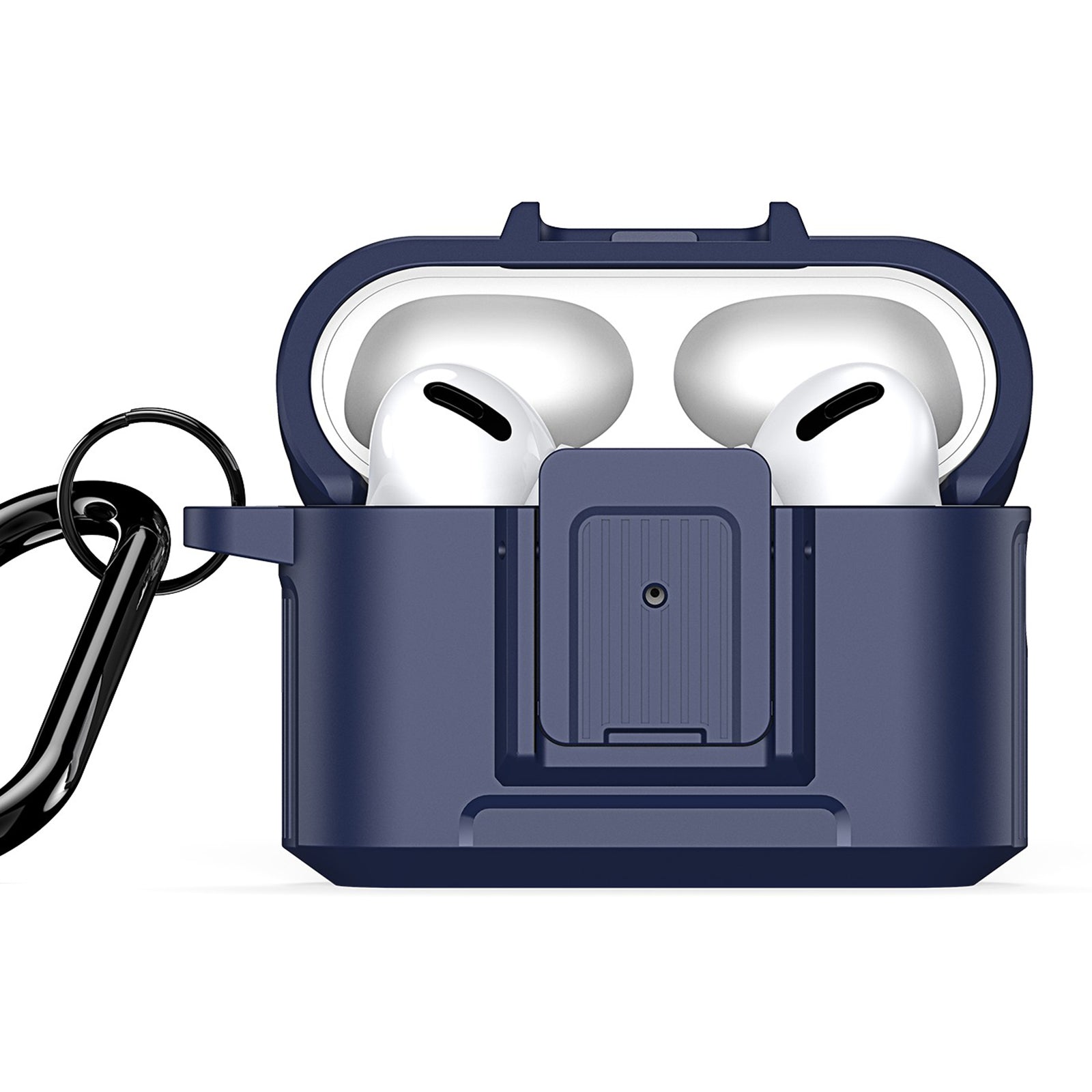 DUX DUCIS PECH Series for Apple AirPods Pro 2 Protective Case Armor Earphone Cover with Keychain DUX DUCIS PECH Series for Apple AirPods Pro 2 Protective Case Armor Earphone Cover with Keychain